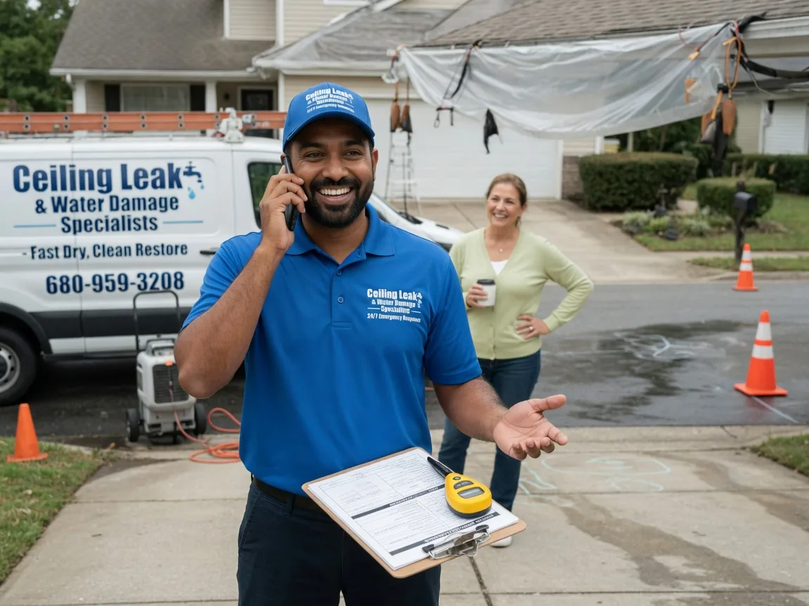 Ceiling Leak Cleanup Belcamp, MD FAQs